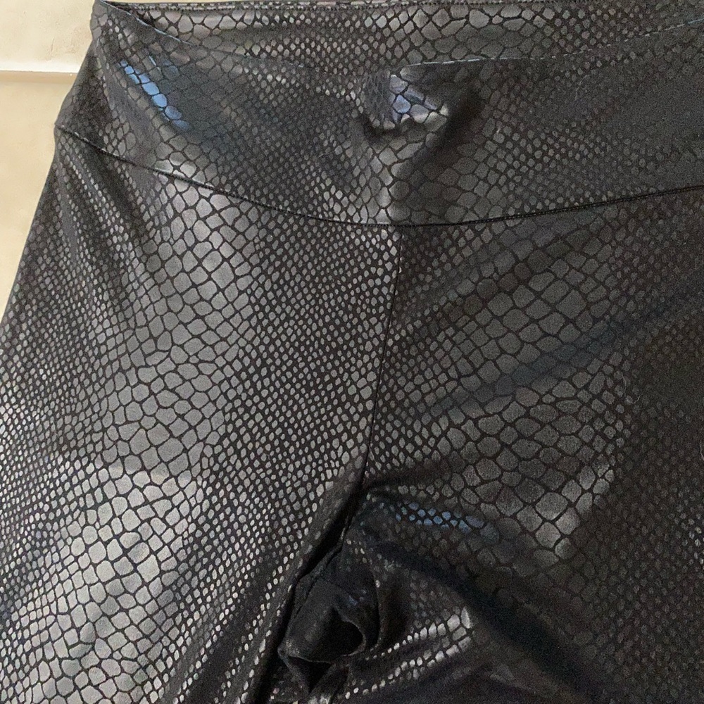 Bcbg Max Azria Python Sheen Leggings - image 4